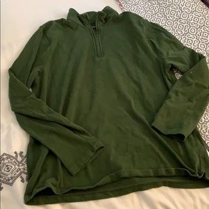 Size L - half zip J. Crew factory - Green
